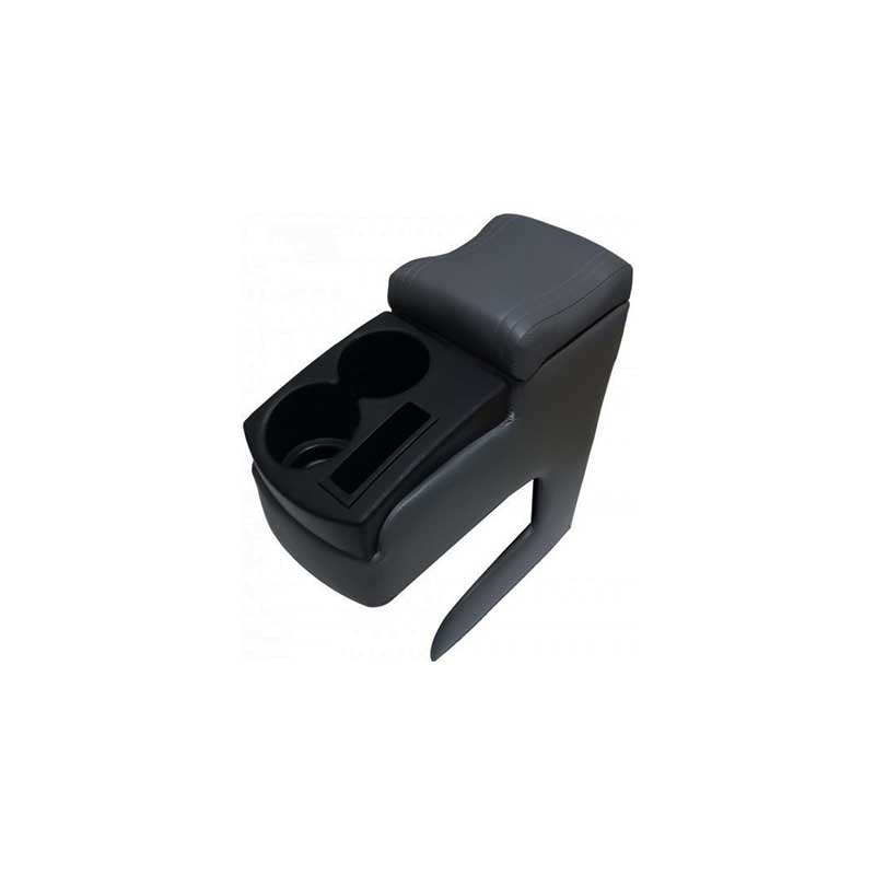 مخدع يد السائق جلد اسود مناسب لجميع السيارات