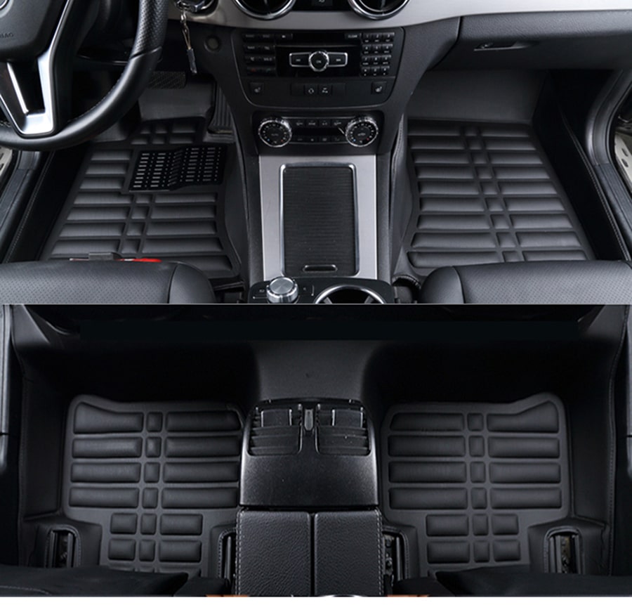 طقم دواسات 7D ثلاث قطع لسيارة شيفورليه افيو