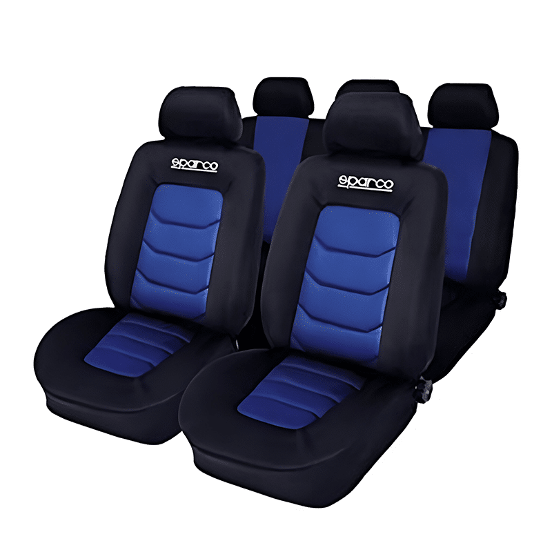 فرش سيارة سباركو ليكرا مناسب لجميع أنواع السيارات لون أزرق