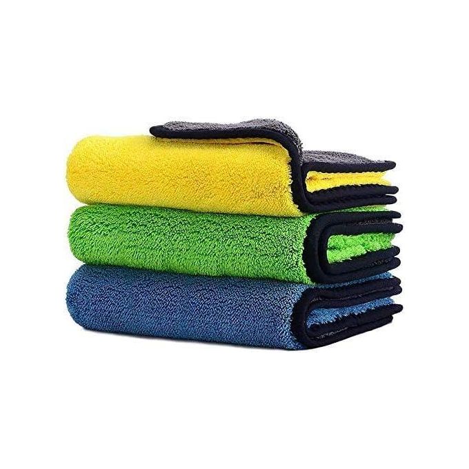 عرض 3 فوط ميكروفيبر مستوردة للسيارة والمنزل والمكتب