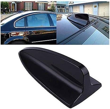 بديل لاريل هوائي على شكل زعنفة قرش (اسود)